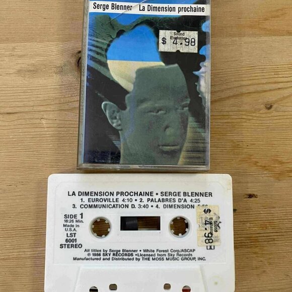 Serge Blenner – La Dimension Prochaine Vintage Cassette Tapes C11 - Picture 1 of 2